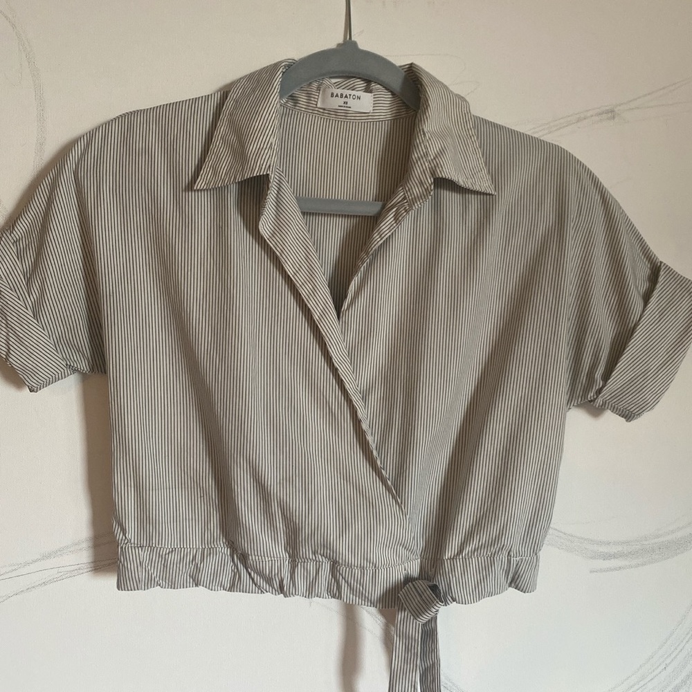 Babaton striped top